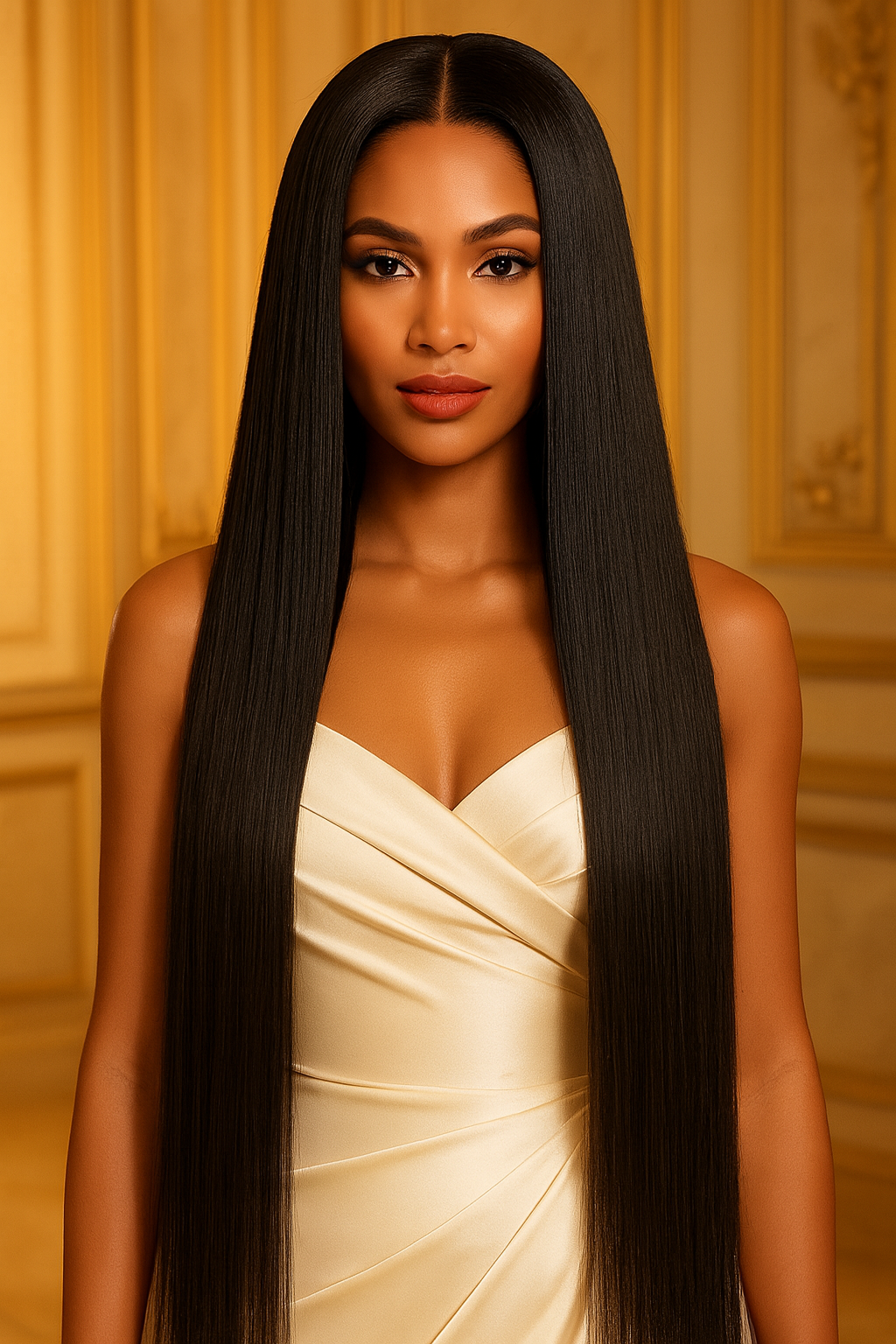 Bone Straight Wig
