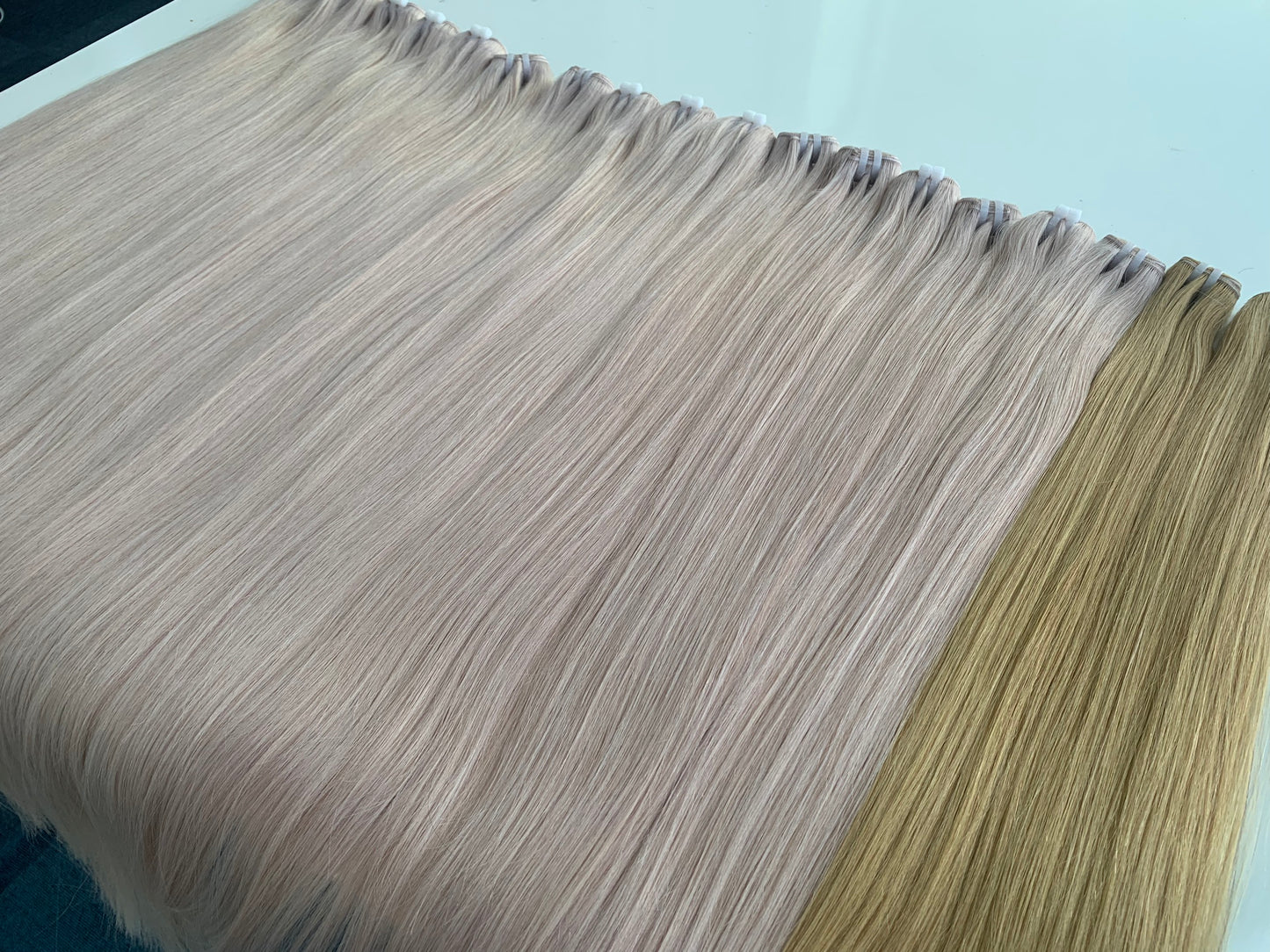 Straight Wefts/Weave