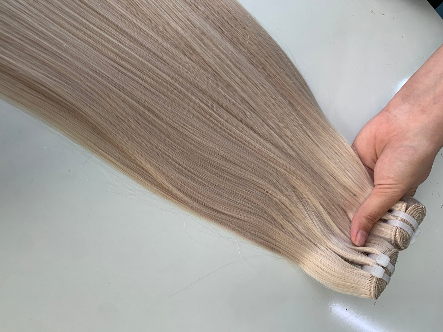 Straight Wefts/Weave
